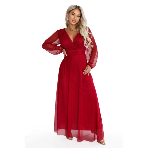  Rochie NUMOCO NERISSA 684-1 VISINIU DESCHIS 