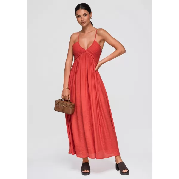  Rochie OMBRE OW-DLR-E0009 CĂRĂMIZI 