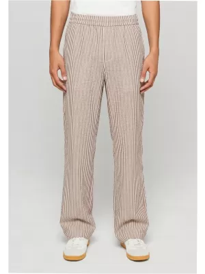 Pantaloni pentru bărbați URBAN CLASSICS TB8418-22409 MOCCA MARO/ALB