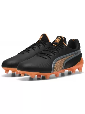 Cizme de fotbal PUMA KING ULTIMATE FG/AG 108821-02 PUMA BLACK/HEAT FIRE