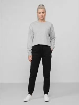 Pantaloni de dama 4F WMM00TTROF1659 NEGRU ADÂNC