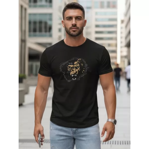  Tricou pentru bărbați DSTREET NX5085R-BK NEGRU 