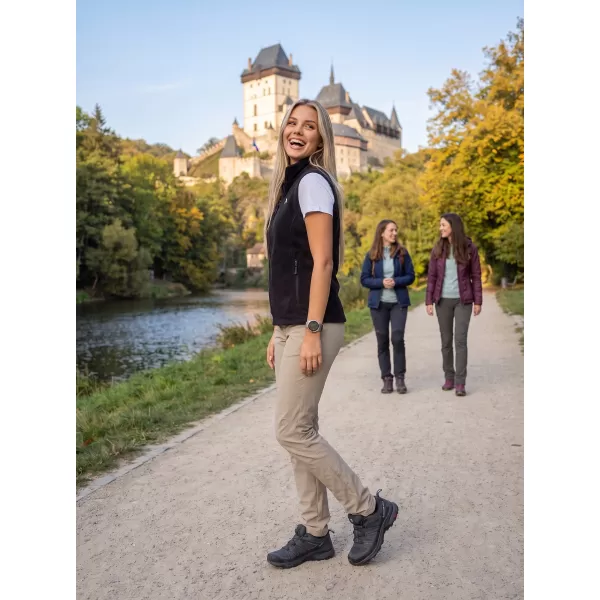 Vesta de dama fleece ALTISPORT ALW002525 NEGRU 