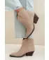 Botine de dama BOTO 6338 BEJ
