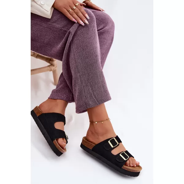  Papuci de damă VINCEZA 102657 NEGRU 