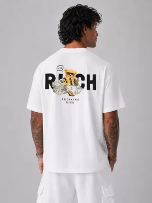 Tricou pentru bărbați DSTREET NX4012R-WH-O ALB