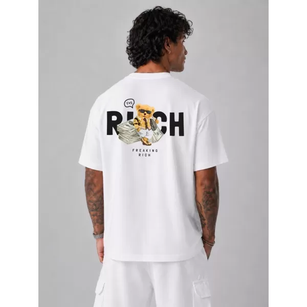  Tricou pentru bărbați DSTREET NX4012R-WH-O ALB 