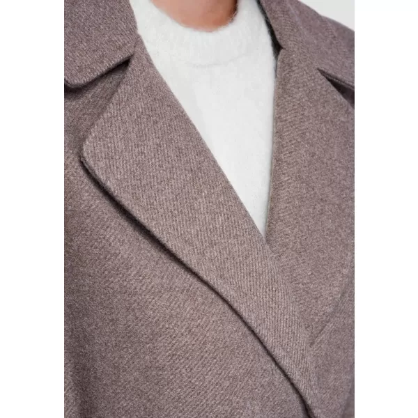  Palton de damă OMBRE OW-CT-E0006 DE CULOAREA CAFELEI 