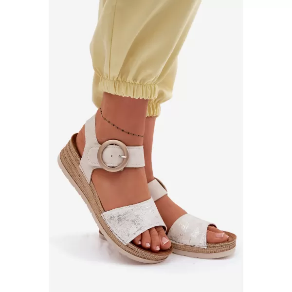  Sandale de dama INBLU RV000013 BEJ 
