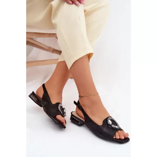  Sandale de dama S.BARSKI KV61-6024 NEGRU 