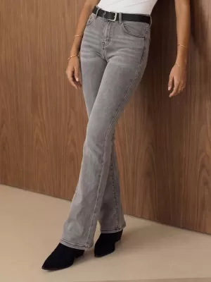 Pantaloni de dama DSTREET UY3178 GRI DESCHIS