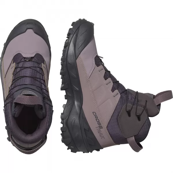  Pantofi de dama SALOMON CROSSTRAK POWDER WATERPROOF L47569900 NOUĂ FIER/RECHIN/FANTOMĂ 