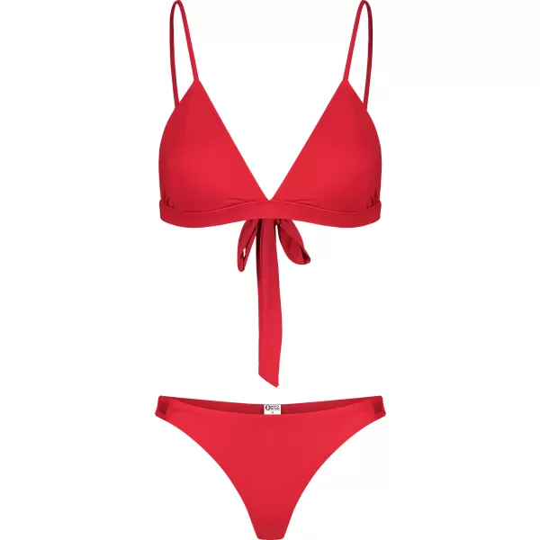  Top bikini dama NORDBLANC WATERFALL NBSSS8213 ROŞU 