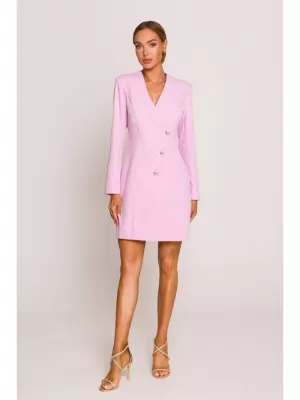 Rochie MOE M793 ROZ BOMBOANĂ