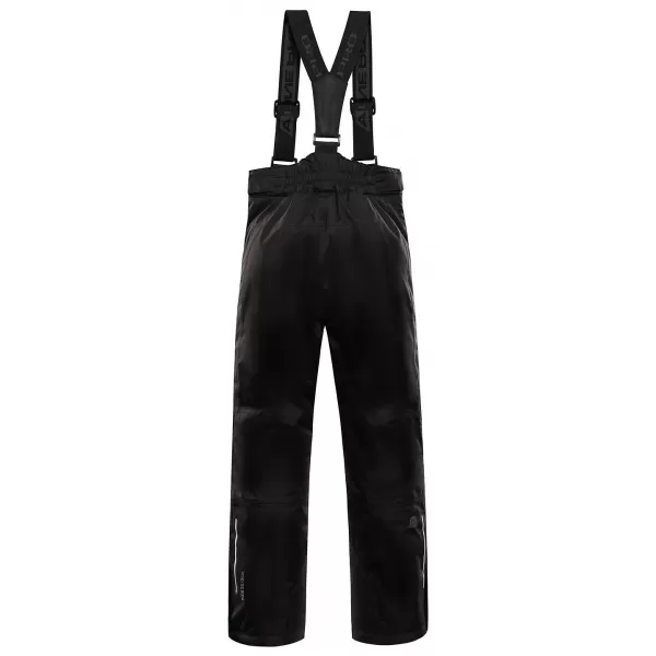 Pantaloni de schi pentru copii ALPINE PRO EDESO 3 NEGRU 