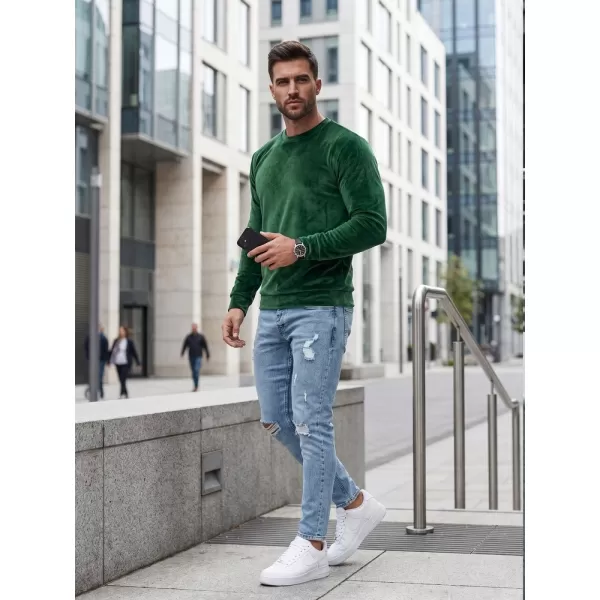  Hanorac pentru bărbați DSTREET BX5532 VERDE 