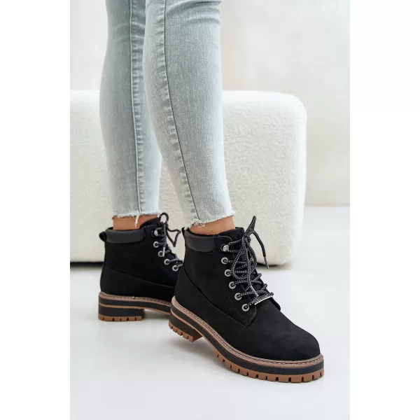  Botine de dama BIG STAR SHOES OO274A290 NEGRU 