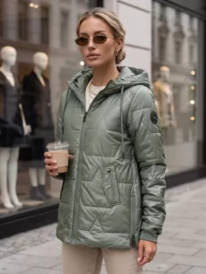 Geaca de dama DSTREET TY5802 VERDE