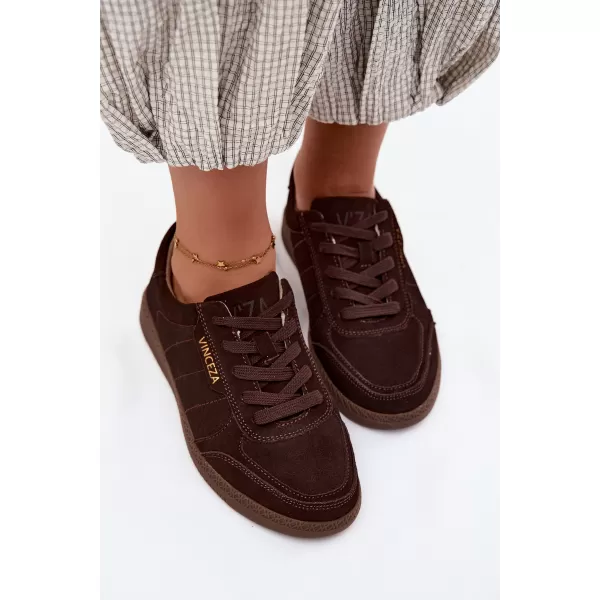  Adidași de damă VINCEZA 79635 CIOCOLATĂ 