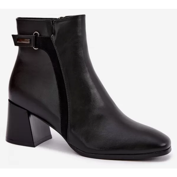  Botine de dama VINCEZA 58660 NEGRU 