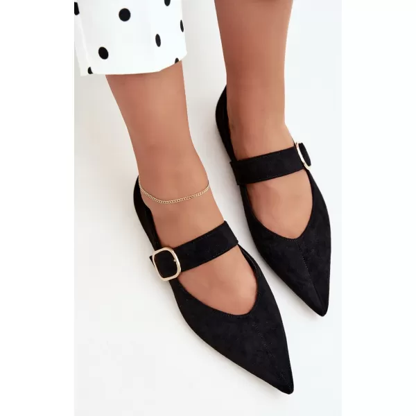  Balerini de dama BOTO CH943 NEGRU 