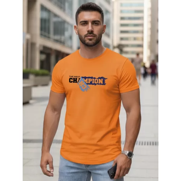  Tricou pentru bărbați DSTREET NX5017R-OR PORTOCALE 