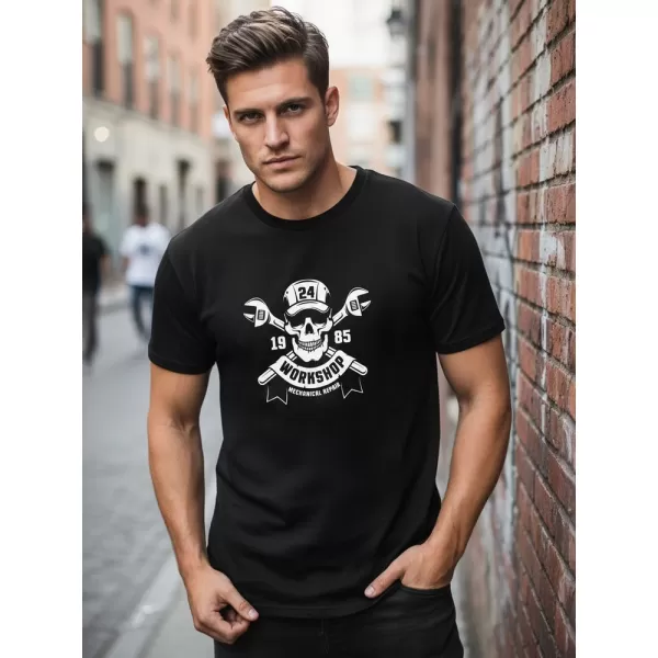  Tricou pentru bărbați DSTREET NX075R NEGRU 
