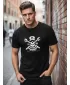 Tricou pentru bărbați DSTREET NX075R NEGRU
