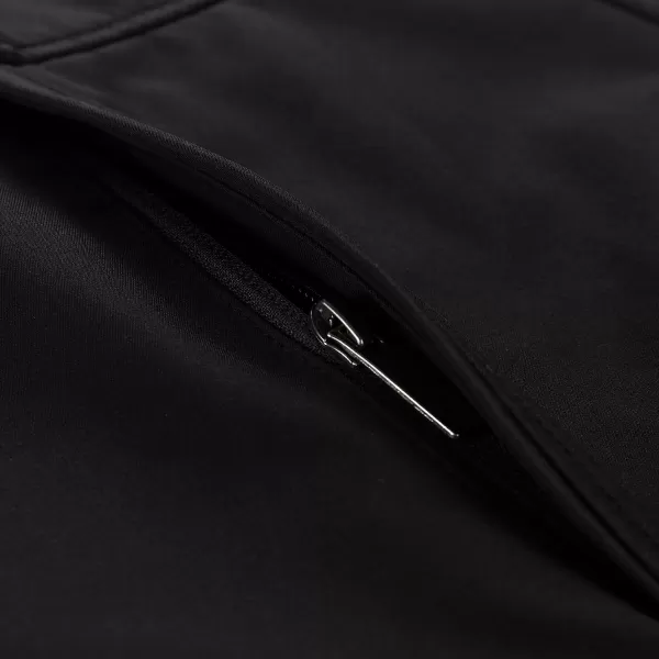 Palton cald de damă softshell ALPINE PRO IBORA 2 NEGRU 