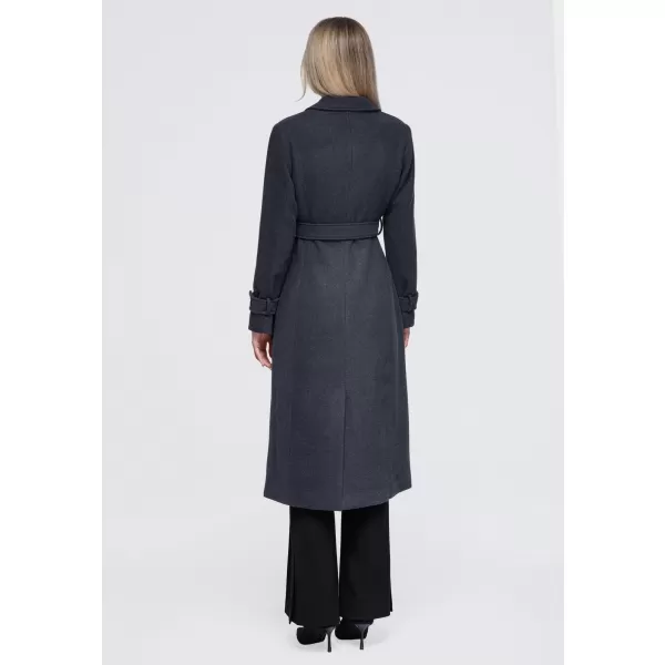  Palton de damă OMBRE OW-CT-E0005 GRI ÎNCHIS 