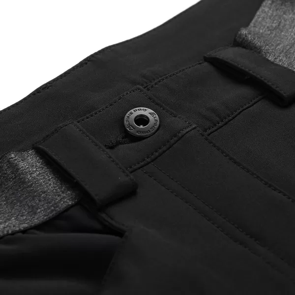  Pantaloni capri dama ALPINE PRO WEDERA 2 NEGRU 