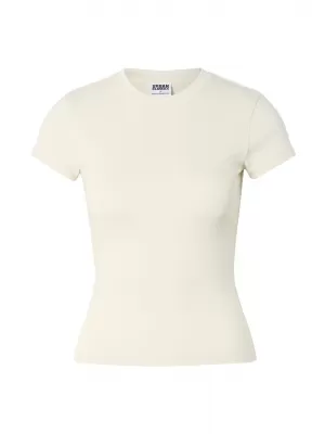 Tricou de dama URBAN CLASSICS TB8569-02903 NISIP ALB