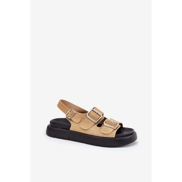  Sandale de dama BIG STAR SHOES RR274665 BEJ 