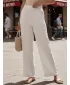 Pantaloni de dama DSTREET UY3076 ALB