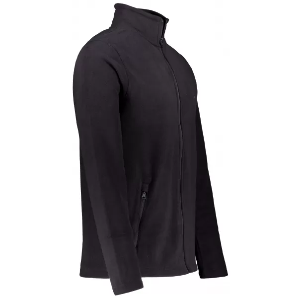  Hanorac pentru bărbați din fleece ALTISPORT ALM002852 NEGRU ȘI ARGINTIU 