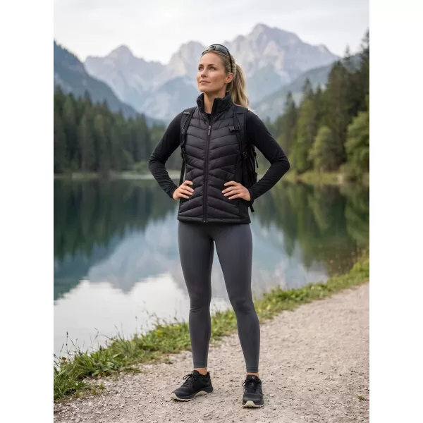  Vestă hibridă pentru femei MALFINI PREMIUM CROSS 558 NEGRU 