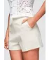 Pantaloni scurți de damă OMBRE OW-ST-E0003 ECRU