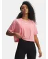 Tricou de damă UNDER ARMOUR UA RIVAL BOXY TEE WASH 6011065-600 ROZ