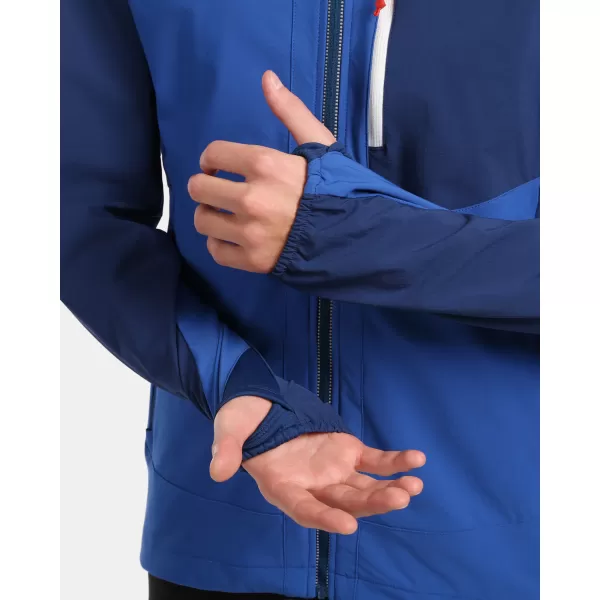  Jachetă softshell pentru bărbați KILPI BALEO-M 1M0113KI ALBASTRU ÎNCHIS 