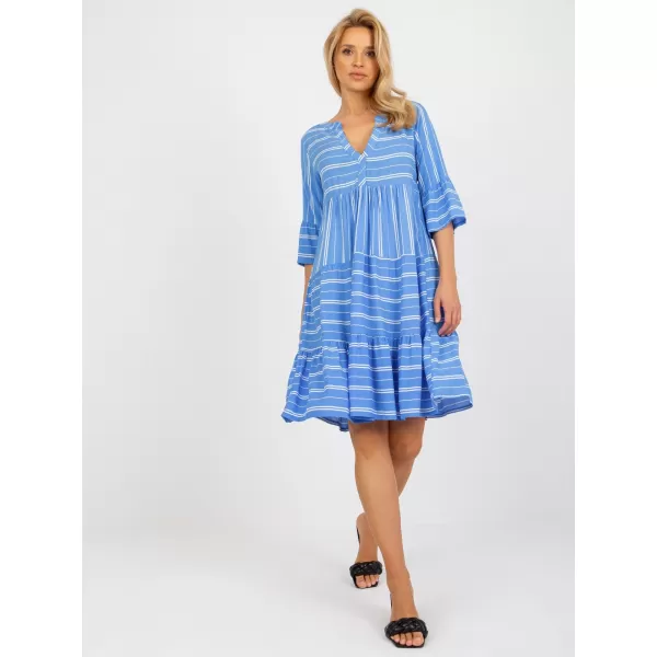  Rochie SUBLEVEL D73771M30214F ALBASTRU 