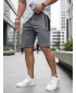 Pantaloni scurți pentru bărbați DSTREET SX2255 GRI ÎNCHIS