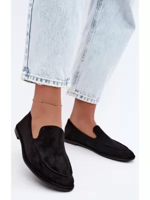 Mocasini de dama BOTO 9889 NEGRU