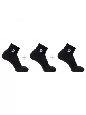 Șosete SALOMON EVERYDAY LITE QUARTER 3-PACK LC2911700 NEGRU