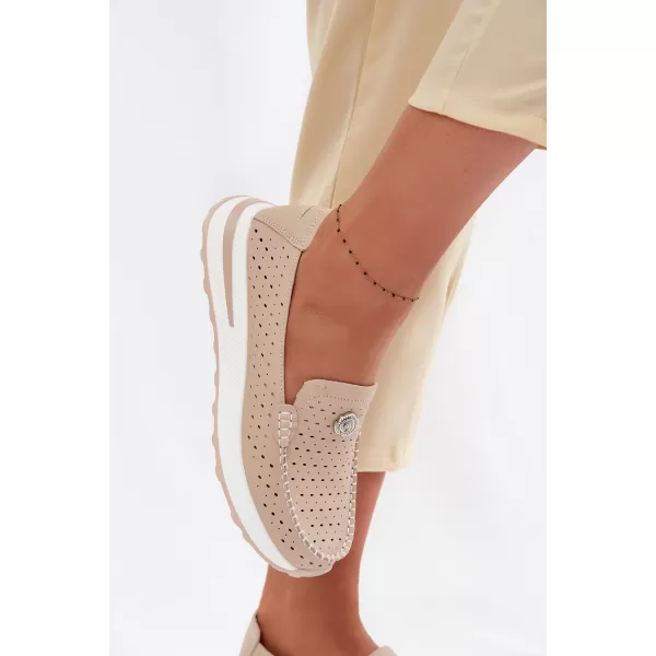  Mocasini de dama EVENTO 25PB32-8663 BEJ 
