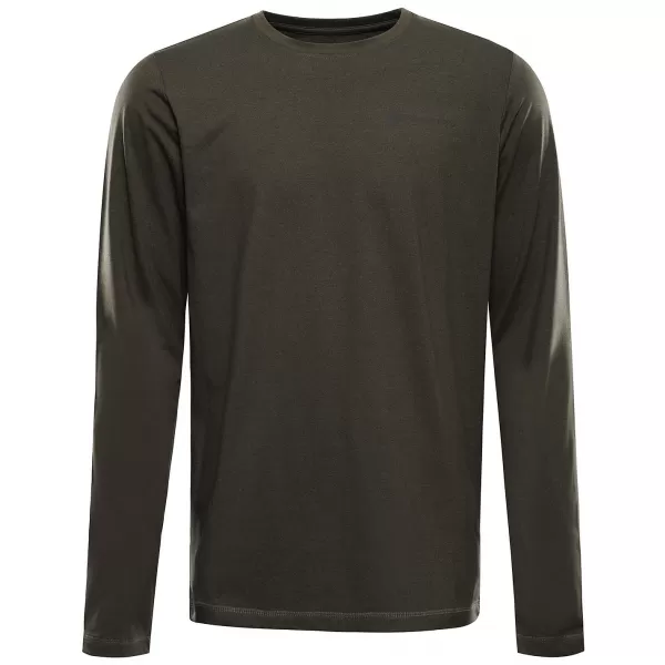  Tricou pentru bărbați cu uscare rapidă ALPINE PRO LOUS VERDE IEDERA 