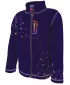 Hanorac fleece pentru copii WAMU DUHOVÁ KOČKA VIOLET ÎNCHIS