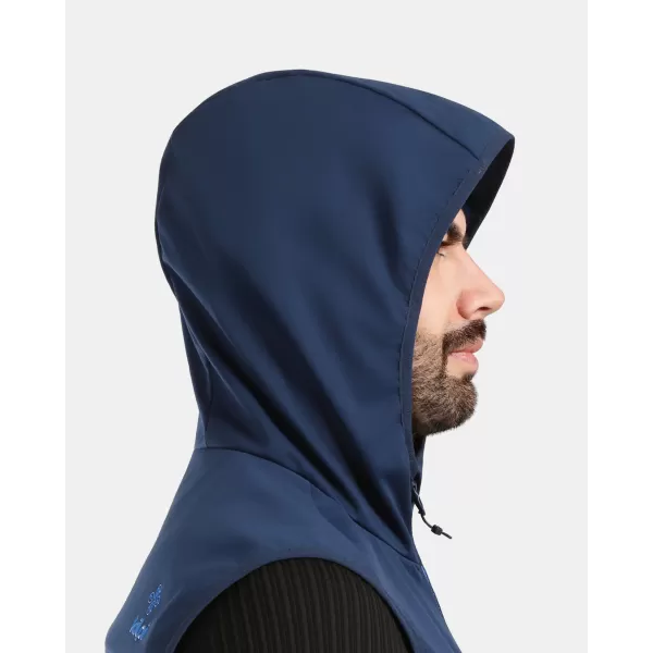  Vestă softshell pentru bărbați KILPI ENIA-M 1M0114KI ALBASTRU ÎNCHIS 