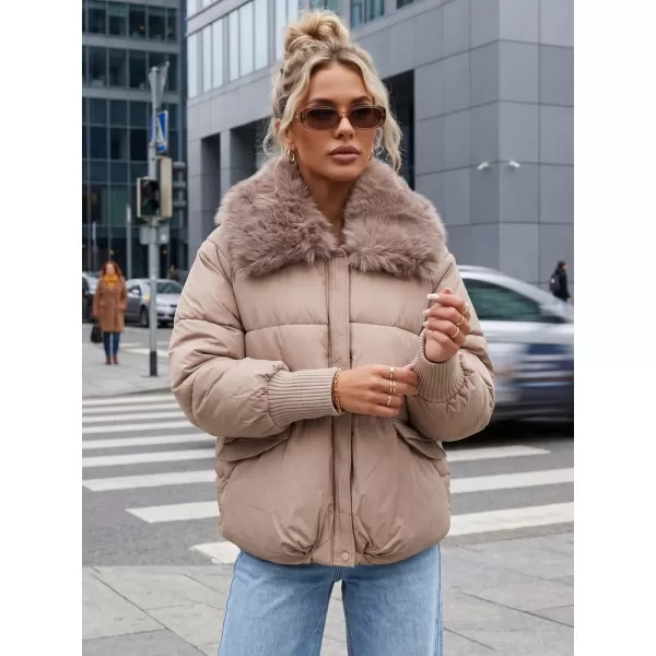  Geaca de dama DSTREET TY5816 CARAMEL 