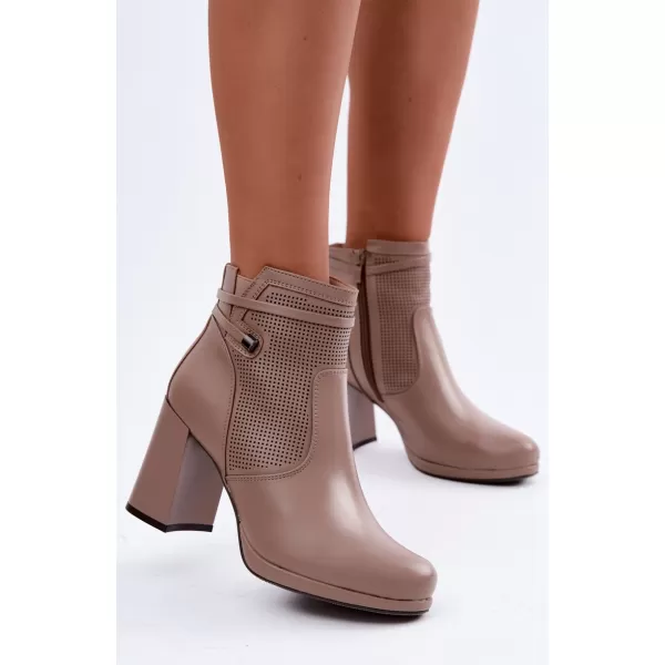  Botine de dama BOTO FAF125B-2 MARO 
