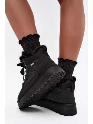 Pantofi de dama BIG STAR SHOES UU274167 NEGRU
